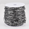 Unwelded Iron Paperclip Chains CH-S125-02B-B-2