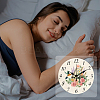MDF Printed Wall Clock HJEW-WH0058-003-4