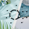 2 Strands Natural Black Onyx Beads Strands G-GO0001-15A-4