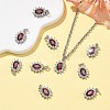 SHEGRACE Brass Micro Pave Cubic Zirconia Pendants XGRQ2O803-446F-P-5