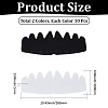 20Pcs 2 Colors Felt Hat Inner Support Rack AJEW-CY0002-47-2