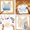 PET Hollow Out Drawing Painting Stencils DIY-WH0405-0009-4