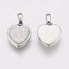 Natural Druzy Agate Pendants KK-G343-15-3