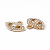 Alloy Rhinestone Pendants PALLOY-P287-06G-01-3