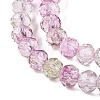Transparent Glass Beads Strands X-GLAA-T023-4mm-A16-4