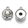 Tibetan Style Alloy Pendants TIBE-N006-43AS-LF-2