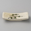 Hand Painting Ceramic Chopsticks Stands AJEW-WH0348-199D-1