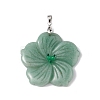 Natural Green Aventurine Big Pendants G-B040-01P-06-2
