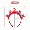 Cloth Lollipop Hair Bands for Women Girl OHAR-WH0021-89A-2