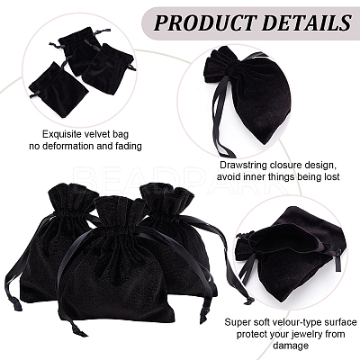10Pcs Velvet Storage Bags TP-BBC0001-12C-02-1