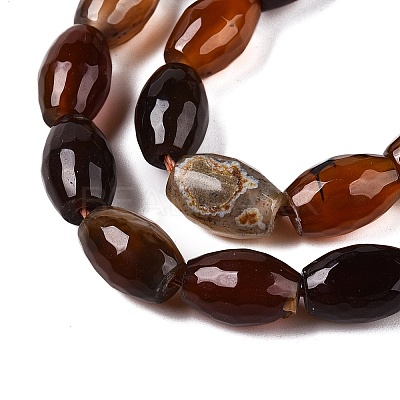 Natural Agate Beads Strands G-T138-180B-1