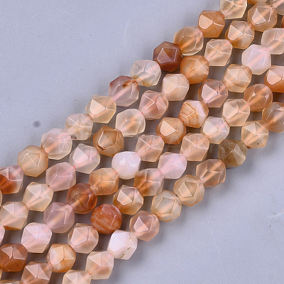 Natural Agate Beads Strands G-T121-08B-1