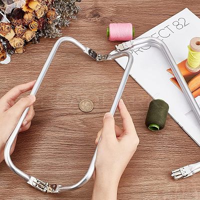 2Pcs Aluminum Bag Flex Frames FIND-CA0004-80A-1-1