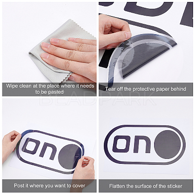 PVC Wall Stickers DIY-WH0228-044-1