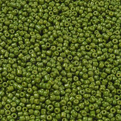 Baking Paint Glass Seed Beads SEED-S001-K9-1