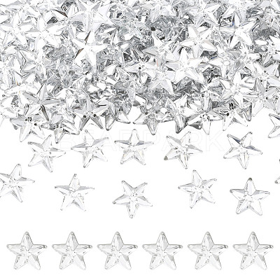 300Pcs Acrylic Cabochons OACR-SP0001-98-1