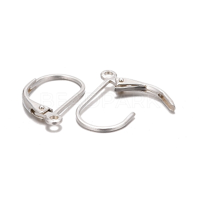 925 Sterling Silver Leverback Earring Findings STER-G027-22S-1