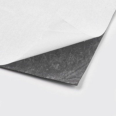 Black Nonslip Foam Adhesive Pad Mat for Furniture LS-DIY-WH0087-C02-1