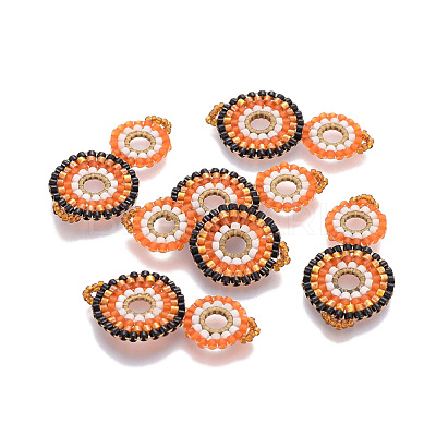 MIYUKI & TOHO Handmade Japanese Seed Beads Links SEED-A027-G06-1