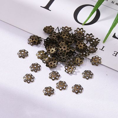 Iron Bead Caps X-IFIN-R197-AB-1