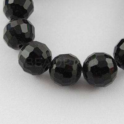 Transparent Glass Bead Strands GLAA-R095-8mm-08-1
