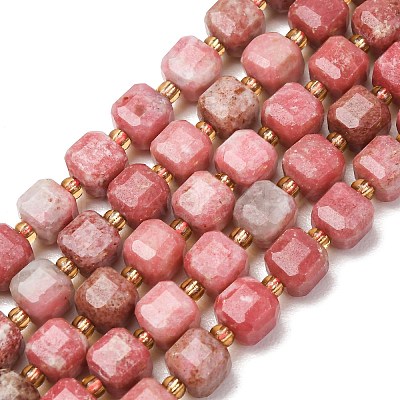 Natural Thulite Beads Strands GG-CBAC972-A19-01-1