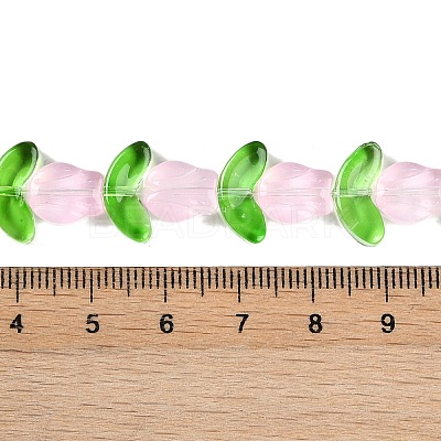 Transparent Glass Bead Strands GLAA-K070-02H-1