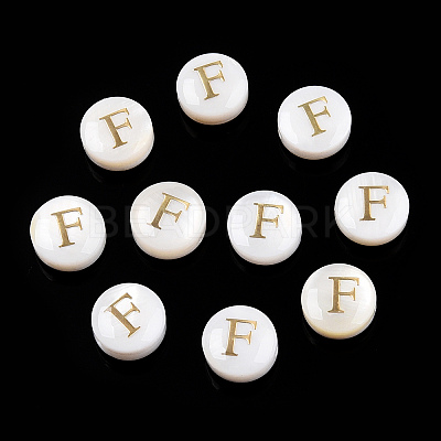 Natural Freshwater Shell Beads SHEL-N036-01F-1