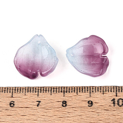 Transparent Glass Pendants GLAA-T030-05-05-1