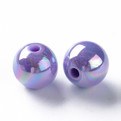 Opaque Acrylic Beads MACR-S370-D12mm-SS2114-1