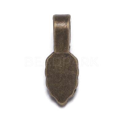 Tibetan Style Pendant Bails LS-MAB3357Y-1