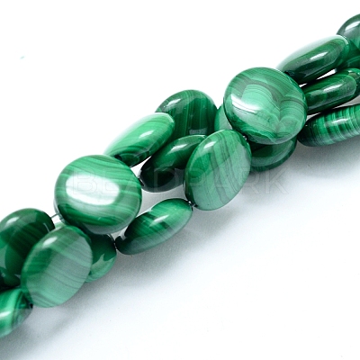 Natural Malachite Beads Strands G-D0011-06-12mm-1
