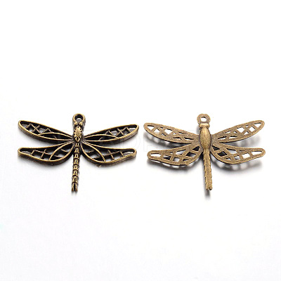 Tibetan Style Alloy Pendants X-TIBEP-A12-3725-AB-FF-1