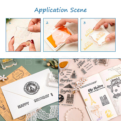 Silicone Stamps DIY-TA0003-42-1