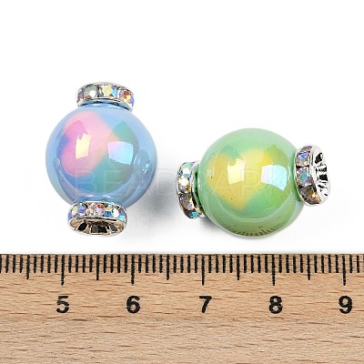 Resin Rhinestone Beads RESI-B030-01B-04-1