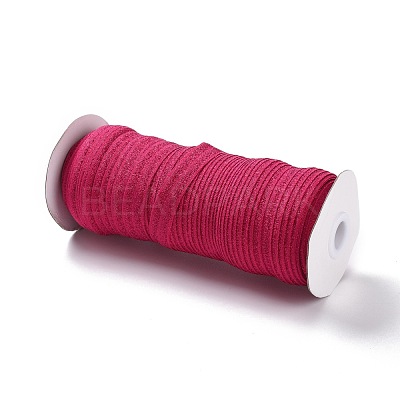 Gold and Silver Sparkle Elastic Side Nylon Ribbon NWIR-O010-01K-1