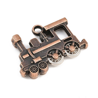Tibetan Style Alloy Pendants AL-CBA2376-17R-1