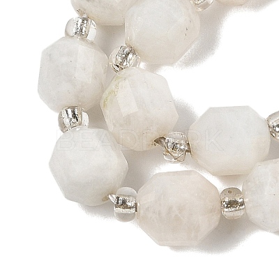 Natural Rainbow Moonstone Beads Strands G-K303-A35-8mm-1