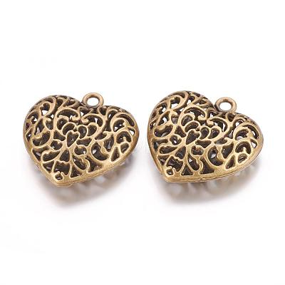 Alloy Pendants EA11859Y-AB-1