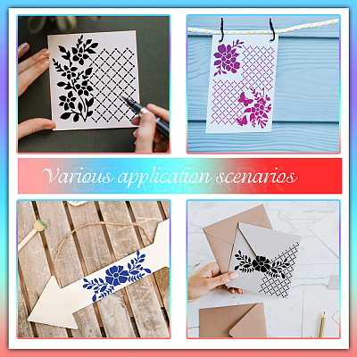 Retro Stainless Steel Metal Cutting Dies Stencils DIY-WH0242-281-1