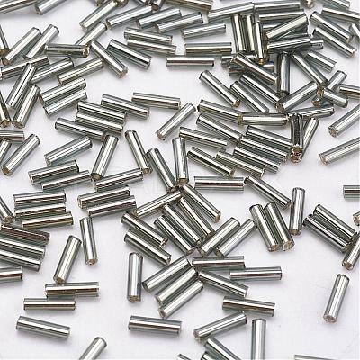 Glass Bugle Beads SEED-E001-12mm-40-1