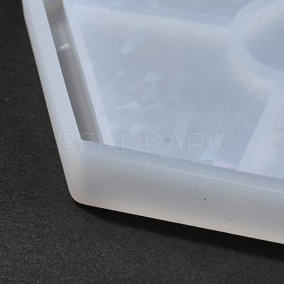 Silicone Laser Effect Cup Mat Molds DIY-C061-03A-1
