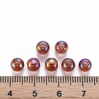 Transparent Acrylic Beads MACR-S370-B6mm-765-1