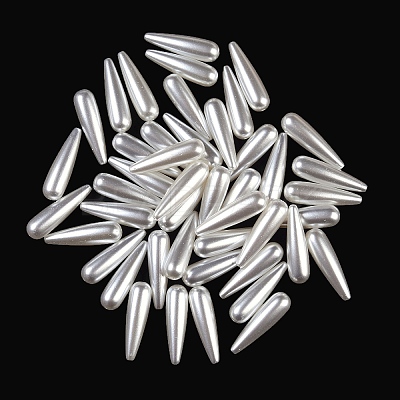 ABS Plastic Imitation Shell Pearl Beads X-KY-S171-18G-1