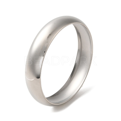Non-Tarnish 304 Stainless Steel Plain Bangles BJEW-Q773-03D-P-1