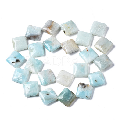 Natural Amazonite Beads Strands G-N0326-73A-01-1