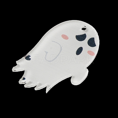 Halloween Printing Acrylic Pendants FIND-K017-05C-1