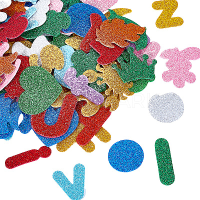 EVA Plastic Self-Adhesive Stickers DIY-SP0004-40-1