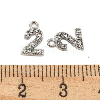 304 Stainless Steel Pendants STAS-L080-002P-02-1