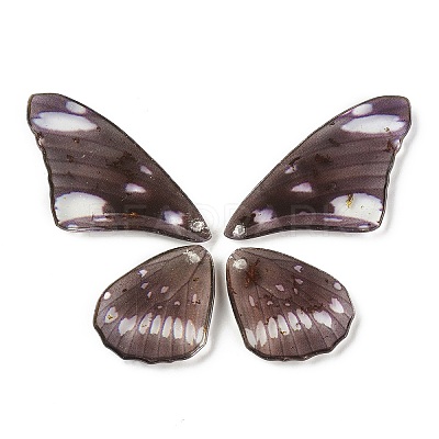 Translucent Resin Pendants Set RESI-G063-01B-1